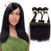 8A Grade Peruvian Virgin Human Hair 3Bundles Unprocessed Silk Straight Human Hair Natural Black 100 Human Hair Weft