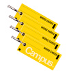 KOKUYO Japanese imports Campus portable portable white words English word card this yellow 85 pages 4 installed TAN-101Y