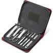 777 Nail Knife Set Nail Scissors Repair Repair Manicure Set 9pcs Set TS-1541C Red