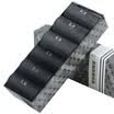 Langsha socks men business leisure cotton sports thin mesh socks black 3 dark gray 3 are the code