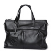 BOSTANTEN BOSTANTEN men&39s handbag head layer of leather men&39s bag vertical section briefcase business bag computer bag B1162042 black