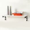 Midas shelf Shelf Symphony shelf set bedroom wall shelf simple modern one-dimensional storage shelf 60x20cm white