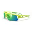 Tattoo Magic Ride Glasses Outdoor Universal Sport Windbreak Cycling Glasses Can be changed Mirror Legs Outdoor Sports Glasses Goggles Sunglasses Fluorescent Yellow Green REVO