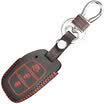 Huashi modern key bag hand-stitched folding three-key red name rui IX35IX25 Yuet key set keychain