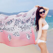 Jingdong Supermarket Antarctic Nanjiren Silk Scarf Women Spring&Autumn Long Long Silk Scarf Shawl Double Use Ruyi Kapok Pink Fade