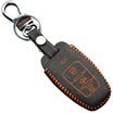Huashi Great Wall Harvard H2 key bag hand sewing smart three-key yellow modified car keychain special Haval key sleeve accessories