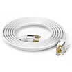 Win shengwei telephone line 4-core indoor plane multi-strand flat 8 m white 6P4C pure copper finished RJ11 cable TC-1080B