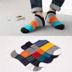 CARTELO casual cotton socks men&39s cotton socks men&39s socks socks casual socks spring new sports shallow mouth fine cotton flowers 5 double-mix color uniform