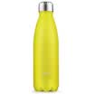 Also RAE 500ml double-layer stainless steel vacuum insulation cup sports fashion outdoor students students men&women kettle straight body Coke bottle yellow R3067