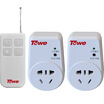 The same as TOWE WS101 D-2 one drag two wireless remote control socket 220V two switches