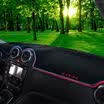 Hua Hui Hafu H6 light pad 11-18 Haval H6 central control instrument panel sun protection insulation light pad car accessories modified special upgrade version - black red edge
