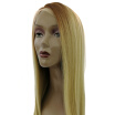 Fashion Lace Front Straight Wigs Human Hair Silky Straight Synthetic Wigs For Women