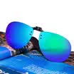 DUSENNA Polarized Sunglasses Clips Sunglasses Clips Men Driving Myopia Glasses Clips Driving Mirrors Womens Mirrors Indigo