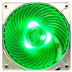 Silver Shin SilverStone 12CM ventilador perforador de armadura LED luz verde AP121-GL conducto de aire recto disipación de calor