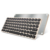 BOW HW186C metal charging wireless keyboard gold