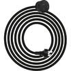 Intermaner Etman high power extension line new national standard 30 meters 16A three-pin plug power outlet extension cord high-power rubber extension line 30M air conditioning drag line plate oil-cement board