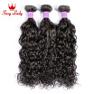 7A Peruvian Water Wave 3 Bundles Brazilian Ocean Wave Unprocessed Natural Wave Human Hair Bundles Tissage Brazilian Virgin Hair