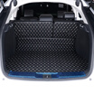 Huashi Honda Crown Road trunk pad 17 crown road all surrounded by car leather trunk mat crown road trunk pad modified crown road dedicated main pad back movement black three-piece