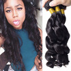 Rosa Hair Products Brazilian Virgin Hair Loose Wave 4 Bundles Brazilian Loose Wave Brazilian Hair Weave Bundles