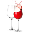 MKSA MKSA European imports of red wine glass high-end wine glass Bordeaux wine glass red wine with lead-free crystal cup wine with two 550ml 2