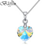 Baffin Heart Mini Pendant Necklace Silver Color Chain Necklaces For Women Girls Jewelry Crystals From SWAROVSKI