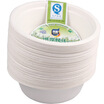 Clean energy 350ML disposable paper bowl 40 only can be degraded waterproof&anti-oil for microwave oven JN-0204 ø135 66