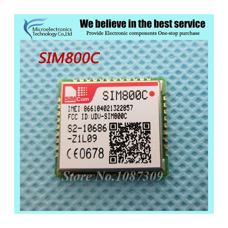 free shipping SIM800C SIM800 Four frequency package Voice SMS data transfer module new original