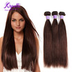 7A Brazilian Virgin Hair Straight 3 Bundles Brazilian Kapelli Hair Straight 2 Hair Extensions Cheap Human Hair Weave Bundles