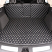 Huacai Cadillac XT5 trunk mat 16 XT5 car full surrounded leather tail box pad modified Cadillac XT5 special accessories sports black 4 piece set without track