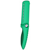 Taiwan artiart knife ceramic fruit knife with knife set creative gift to send friends stainless steel blade crocodile knife green