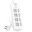 Deli 18214 new national standard 8 5 m total control switch socket insert plug board wiring board row plug drag line board