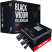 1st player 500W black widow 500 full module power supply 80PLUS bronze full module 14CM hydraulic fan