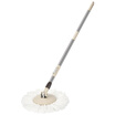 JJ-PJ009 Rough Rotary Mop Replacement Rod With Cotton Head Upgrade Retarder Durable Rotary Mop Replacement Universal Accessory