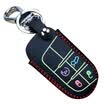 Huashi modern key bag hand-stitched folding three-key red name rui IX35IX25 Yuet key set keychain
