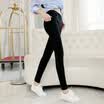 Antarctic Nanjiren casual simple pants legs Slim fashion leggings wild elastic pencil pants autumn section black S 15564