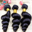 100 Human Hair Im So Pretty Hair products 8A Grade Brazilian Virgin Hair Loose Wave 3pcs Lot Unprocessed Hair Color 1B Factory P