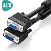 Shanze SAMZHE engineering grade high-definition double magnetic ring VGA cable 3 6 core pin hole 20 meters computer projector display video line data extension line VF-9200