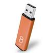 OV U-color 8G USB20 metal U disk orange orange orange