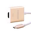 AMPCOM AMPCOM Type-C to HDMI high-definition converter millet Air Macbook connection TV projector display USB-C 31 conversion head aluminum alloy gold
