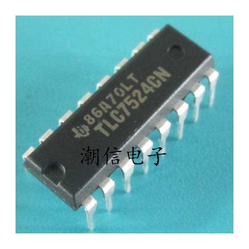 Free shipping 20pcslot TLC7524CN DIP-16 Authentic Original