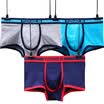 Jingdong Supermarket Yu Zhaolin 3 Mens Underwear Men Briefs Mens Underwear Modal Low Waist U Emboss Shorts 3 Install L