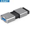 Yi Jie EAGET F90 high-speed USB30U disk 32G all-metal dust shockproof computer car TV Universal U disk light gray
