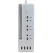Great Wall popular CF-U8031 full-length 18 m three hole 4USB socket with child protection door control switch socket plug plug board drag board