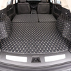 Huacai Cadillac XT5 trunk mat 16 XT5 car full surrounded by leather tail box mat modified Cadillac XT5 special accessories sports black 6 sets without track