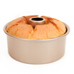 Jingdong Supermarket CHEF MADE cake mold 6 inch non-stick chimney chiffon cake mold bread mold oven champagne gold WK9073