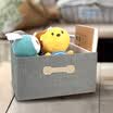 EDO Japanese clothes storage box with lid foldable clothes storage box home fabric closet storage box small TH1193