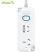 Maya MAYA 2 holes 28 meters 4000W high-power socket plug plug-in panel 16A air-conditioning electric heating oil Ting towline board to send 10A plug SY-222D 28m