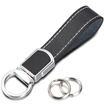 zobo genuine car key ring 360 degree rotating portable key ring ZB-910 brown leather car ornaments gift birthday gift