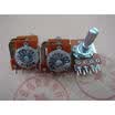 Li Yang 16 type double -tap potentiometer B50K B100K with step 40 points -25MM