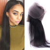Indian Straight Hair 360 Lace Frontal With Bundle 7A Remy Indian Virgin Hair Straight Lace Frontal Closure With Bundles BabyHair